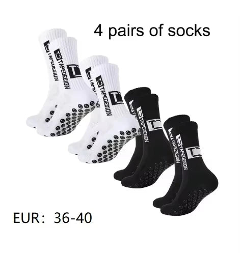 Calzini Sportivi Premium — Confezione da 4 Paia