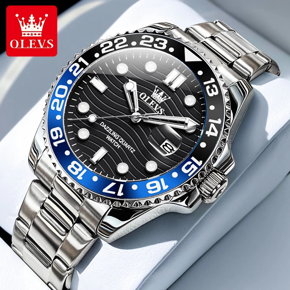 Orologio da Uomo OLEVS – Lusso, Stile e Precisione al Polso