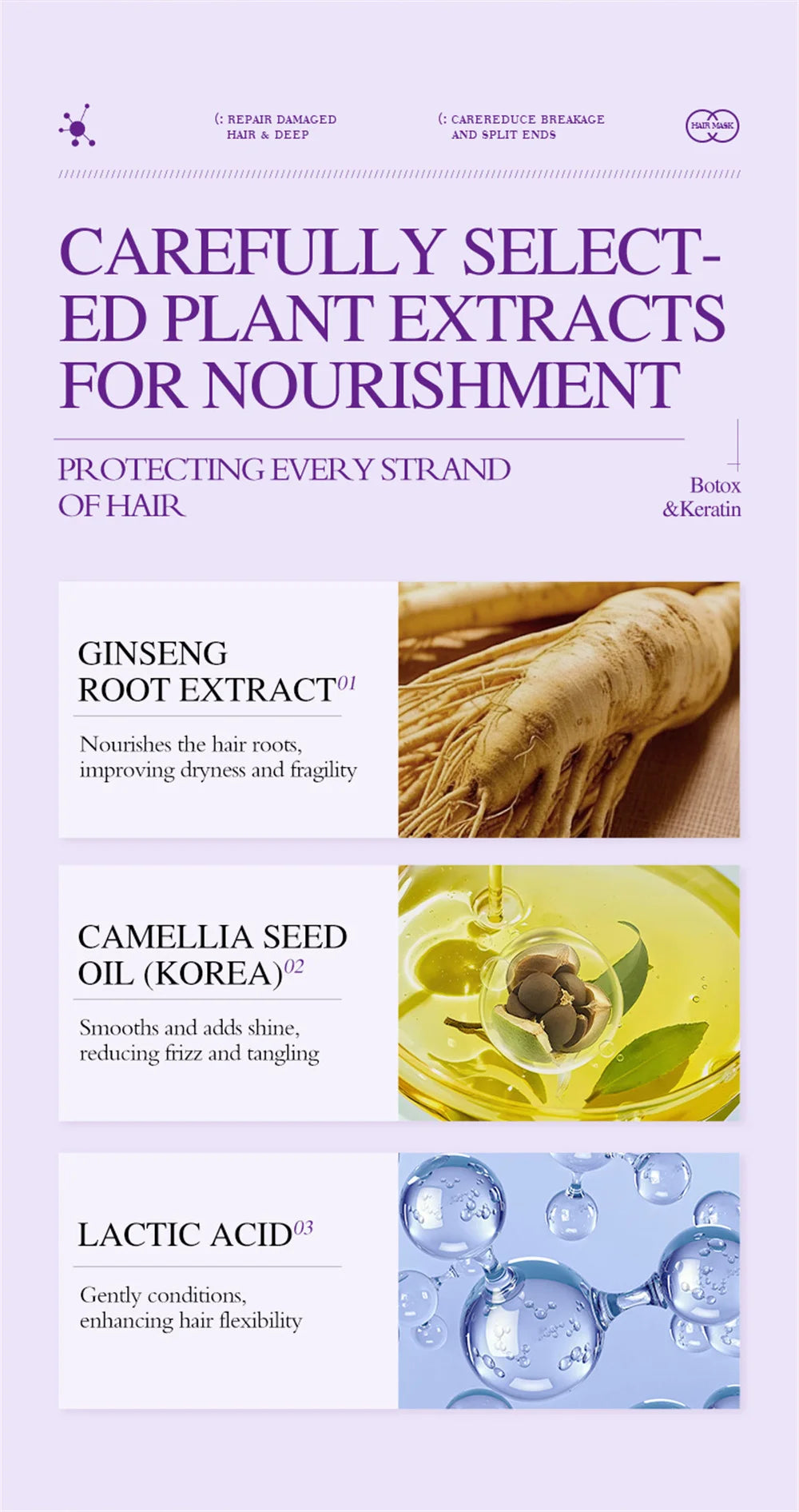 Maschera Capelli alla Cheratina — Riparazione Profonda in 5 Secondi