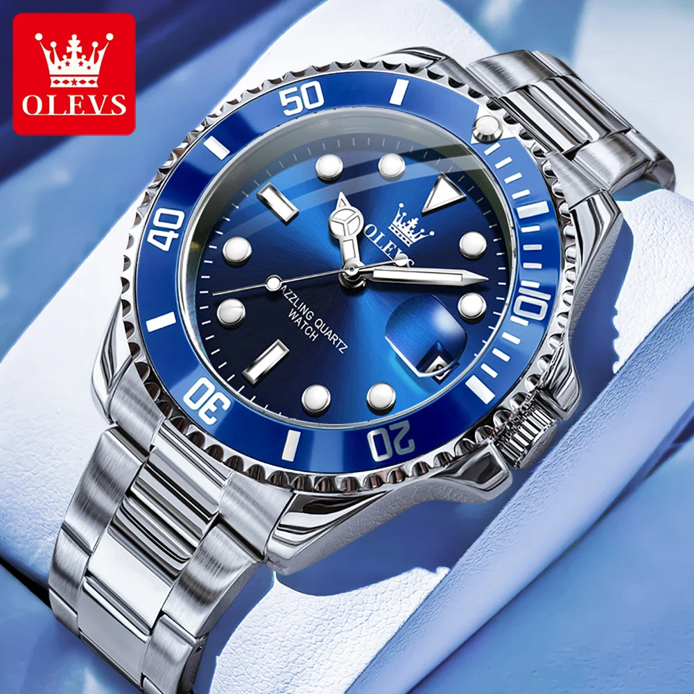 Orologio da Uomo OLEVS – Lusso, Stile e Precisione al Polso