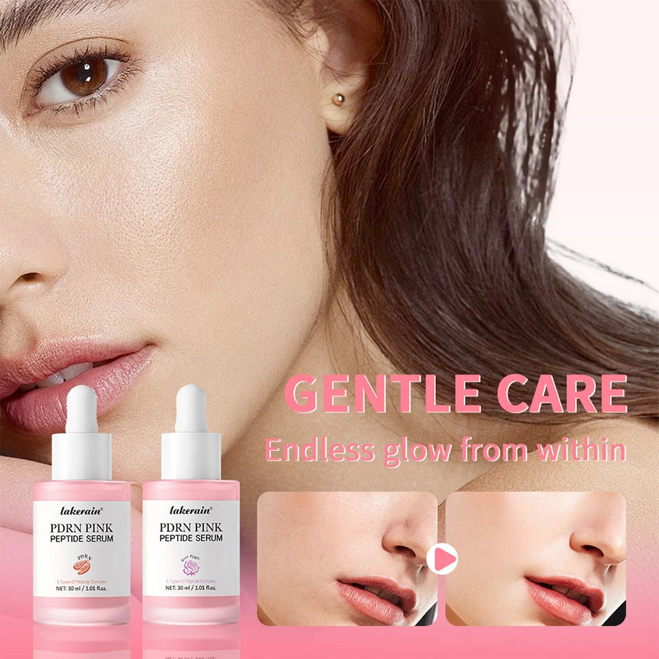 "Siero ai peptidi Rosa con DNA di Salmone PDRN (Polidesossiribonucleotide)  SKINCARE COREANA