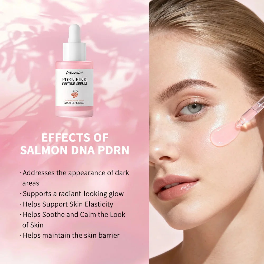 "Siero ai peptidi Rosa con DNA di Salmone PDRN (Polidesossiribonucleotide)  SKINCARE COREANA
