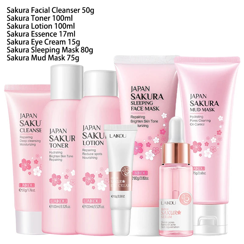 KIT 9 PRODOTTI VISO    "TRATTAMENTO COMPLETO"  ECCELLENTE "SET REGALO"