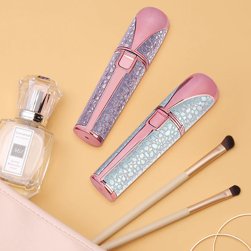 Rasoio Facciale 2-in-1 con Luce LED — Epilatore Indolore per Viso, Labbra e Sopracciglia