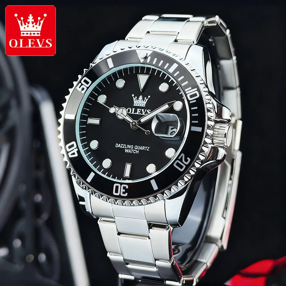Orologio da Uomo OLEVS – Lusso, Stile e Precisione al Polso