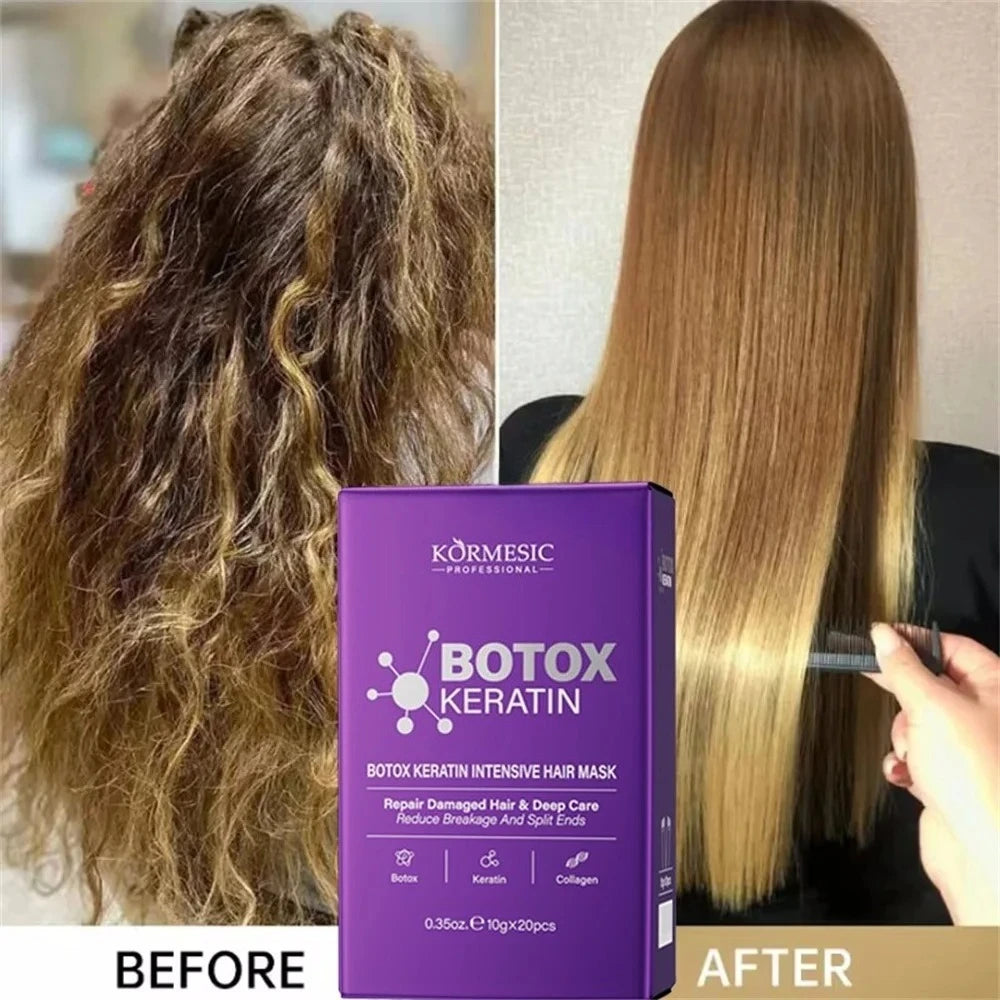 Maschera Capelli alla Cheratina — Riparazione Profonda in 5 Secondi
