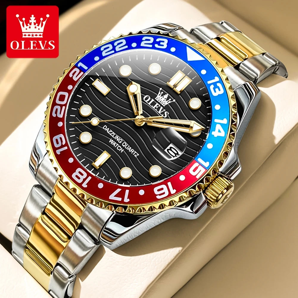 Orologio da Uomo OLEVS – Lusso, Stile e Precisione al Polso