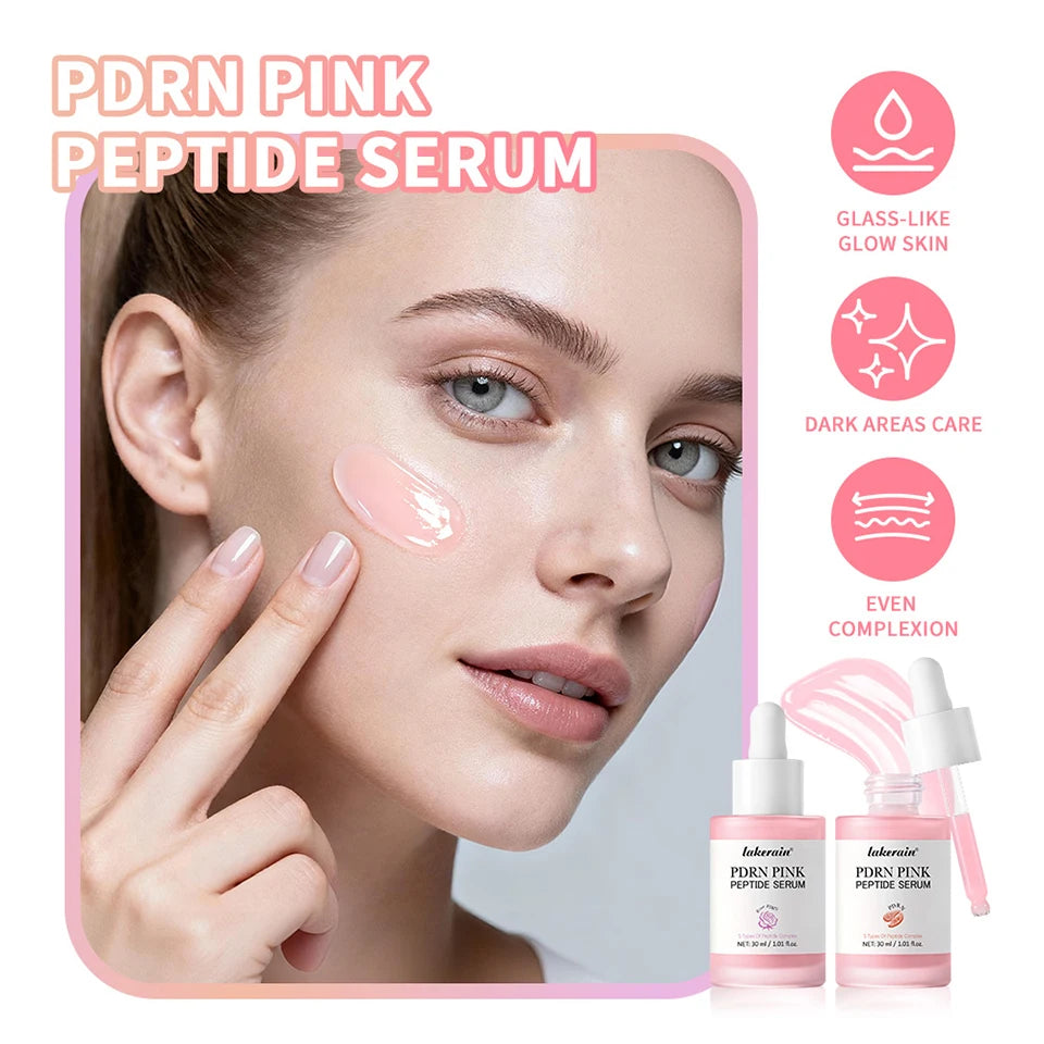 "Siero ai peptidi Rosa con DNA di Salmone PDRN (Polidesossiribonucleotide)  SKINCARE COREANA