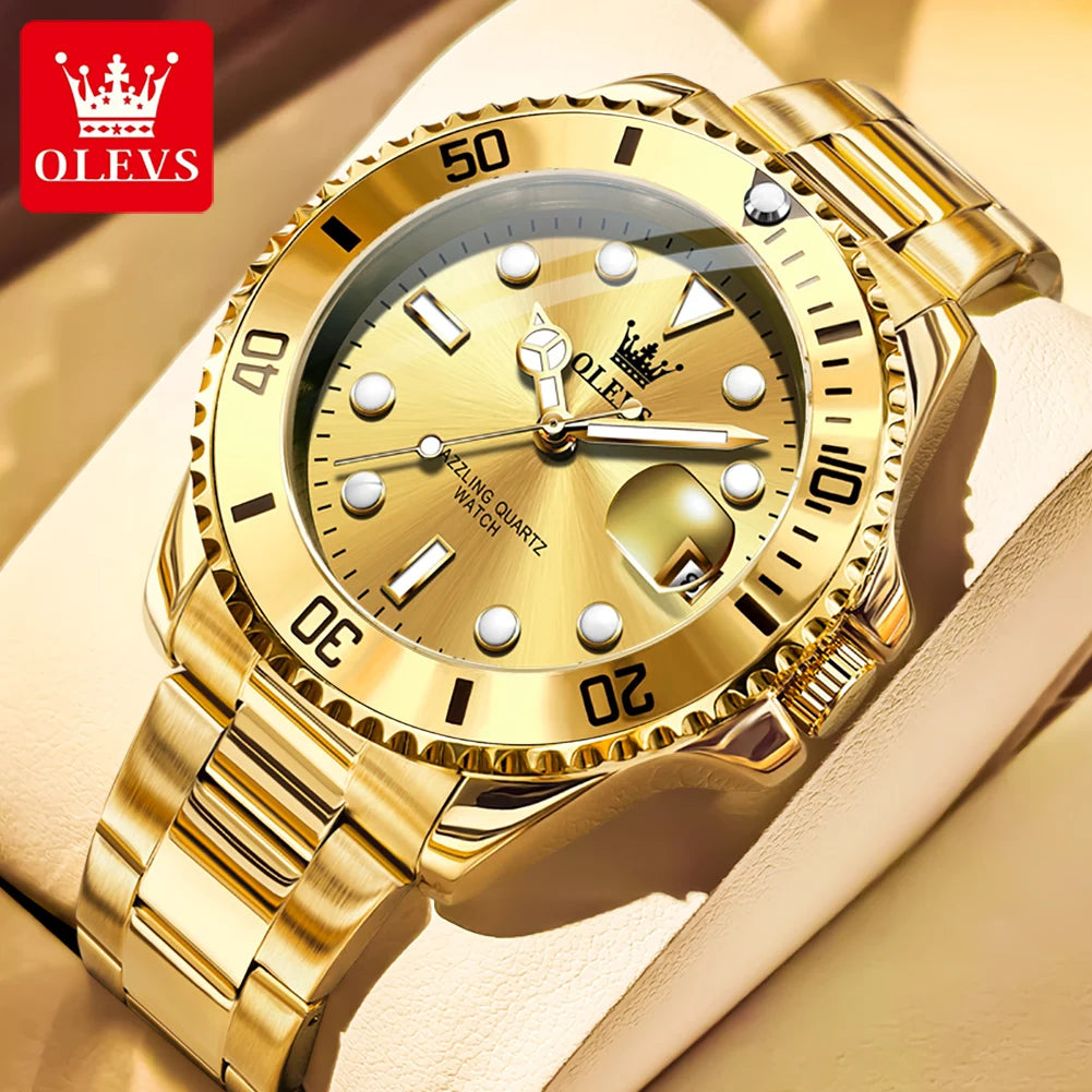 Orologio da Uomo OLEVS – Lusso, Stile e Precisione al Polso