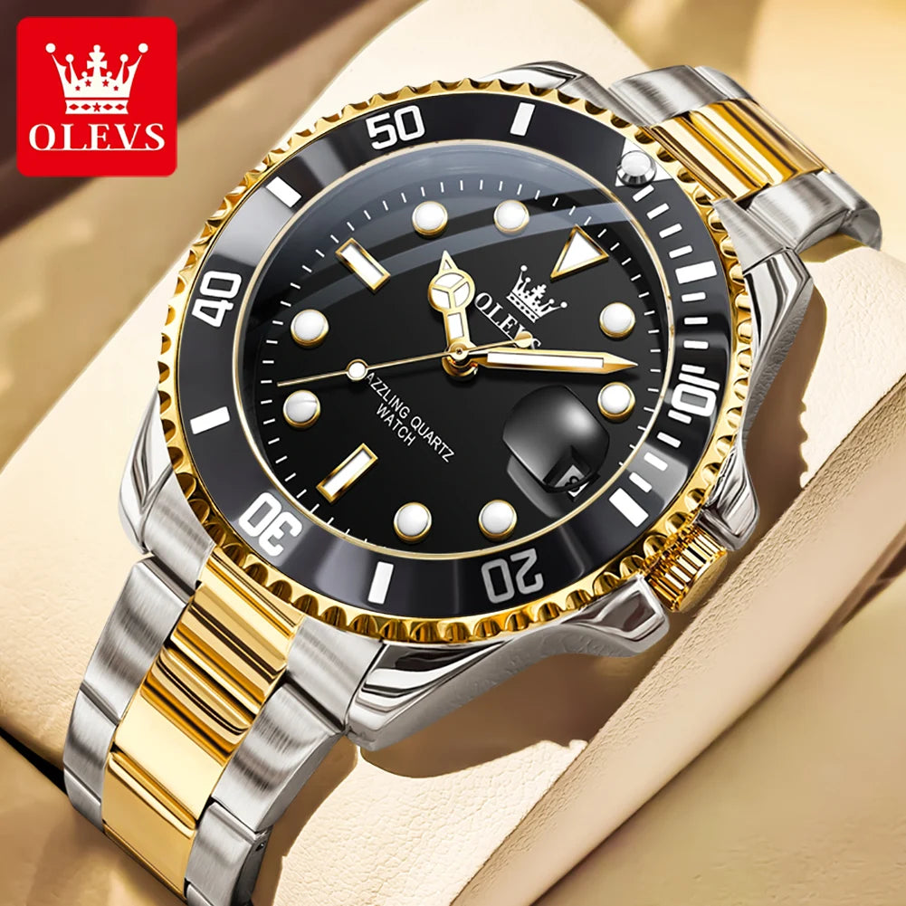 Orologio da Uomo OLEVS – Lusso, Stile e Precisione al Polso