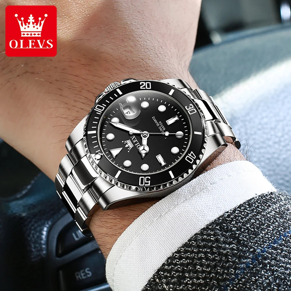 Orologio da Uomo OLEVS – Lusso, Stile e Precisione al Polso