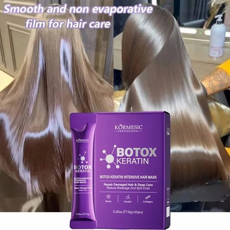 Maschera Capelli alla Cheratina — Riparazione Profonda in 5 Secondi