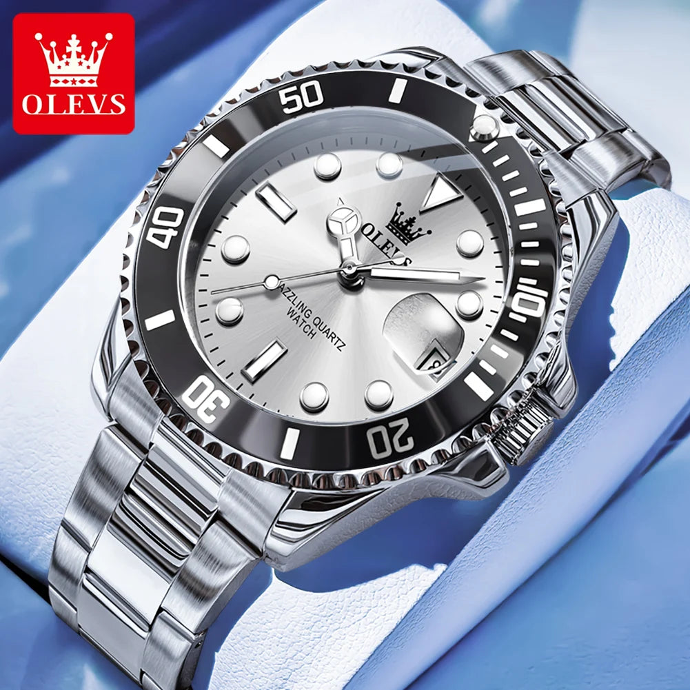 Orologio da Uomo OLEVS – Lusso, Stile e Precisione al Polso