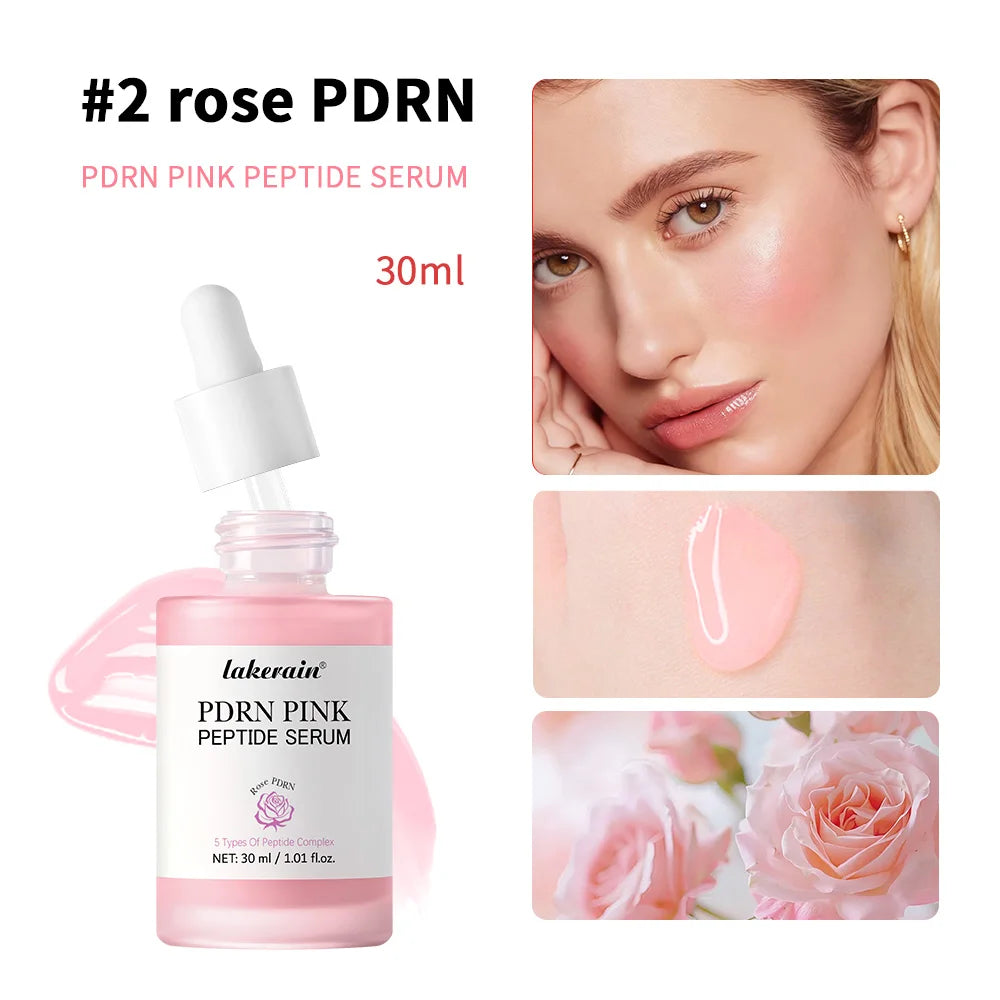"Siero ai peptidi Rosa con DNA di Salmone PDRN (Polidesossiribonucleotide)  SKINCARE COREANA