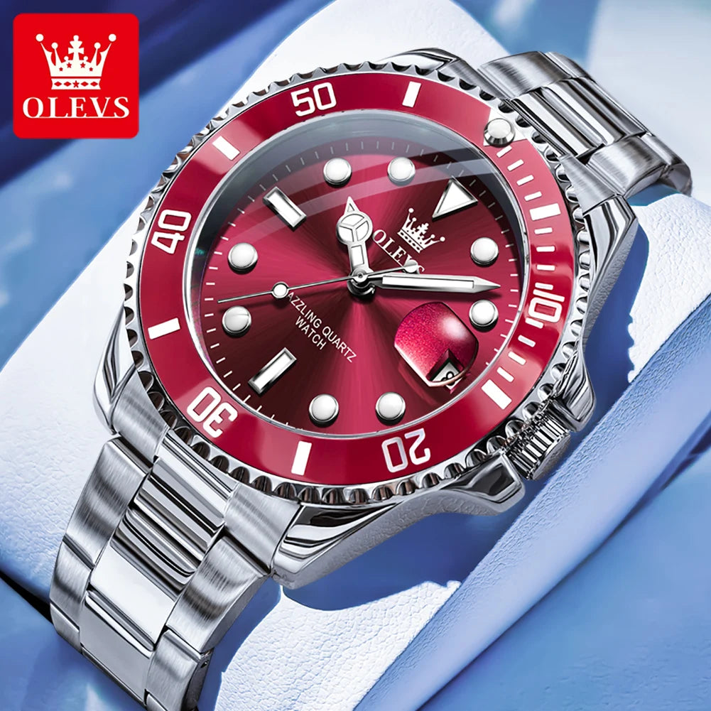 Orologio da Uomo OLEVS – Lusso, Stile e Precisione al Polso
