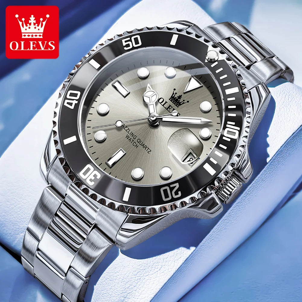 Orologio da Uomo OLEVS – Lusso, Stile e Precisione al Polso